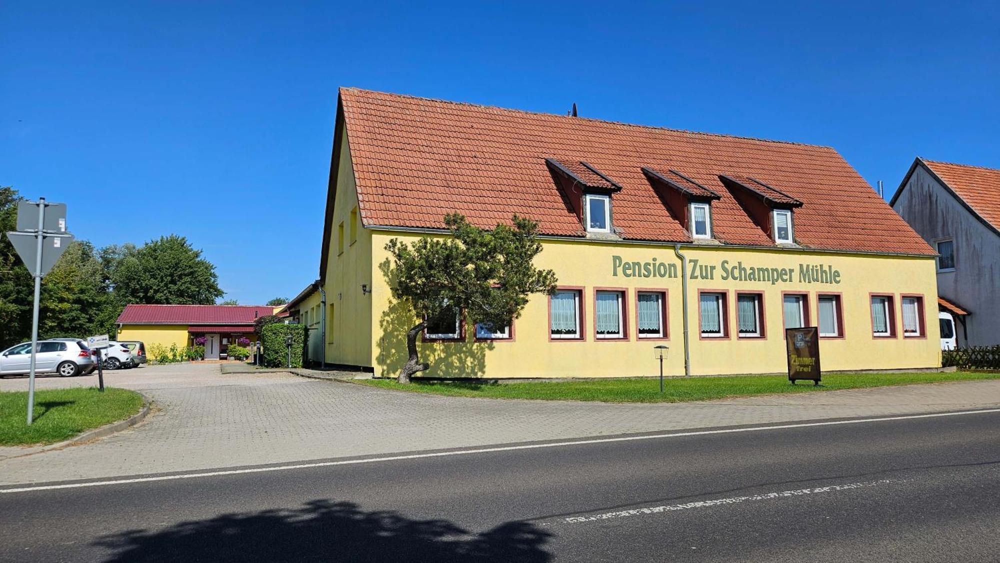 Ferienwohnungen "Zur Schamper Muehle" Gotthun Экстерьер фото